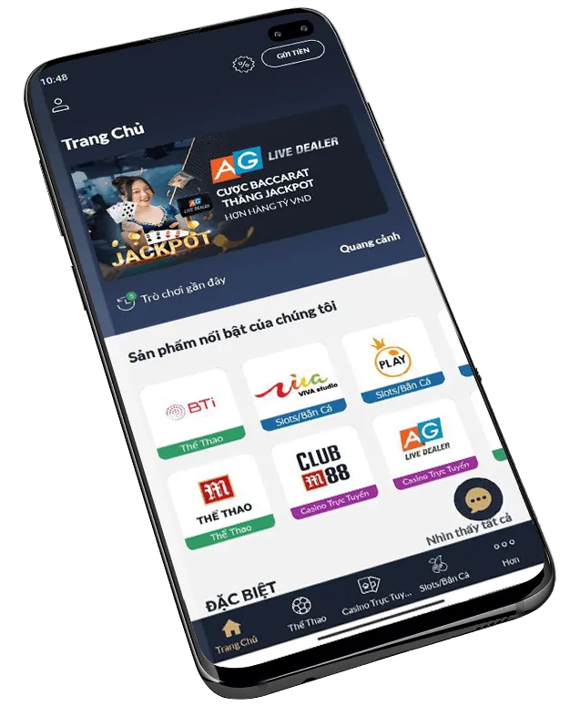 Giao diện thân thiện với di động 888clup